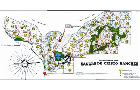 Sangre de Cristo ranches unit map